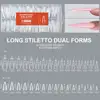 Sandwich Dual Form Tip - 256 db/box - Stiletto