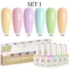 Born Pretty TERRA gél lakk szett 6x10ml - No.01 - Hema-Free