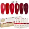 Born Pretty TERRA gél lakk szett 6x10ml - No.08 - Hema-Free