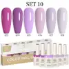 Born Pretty TERRA gél lakk szett 6x10ml - No.10 - Hema-Free