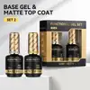 Born Pretty PRO Technikai szett - No.02 - Base Coat + Matt Top Coat - 2x15 ml