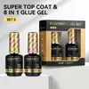 Born Pretty PRO Technikai szett - No.05 - Super Top Coat + 8in1 Base Gel - 2x15 ml