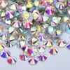 Körömdíszítő strasszkövek 200 db - Crystal AB ss3