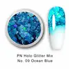 PN Holo glitter mix No.09 Ocean Blue