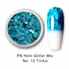 PN Holo glitter mix No.12 Türkiz