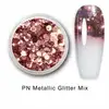 PN Metallic holo glitter mix No.28 Rosegold