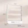 Gél lakk tartó polcos állvány - termék display (CANNI)