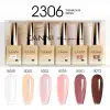 CANNI HEMA FREE UV/LED gél lakk szett 6x9ml - 2306 - Translucid Glamour