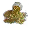 PN Holo glitter mix No.50 Broken Gold