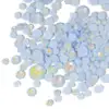 GLOW Körömdíszítő opálkő mix 250 db - Blue