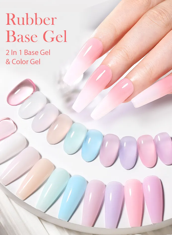 Born Pretty Pro HEMA FREE Rubber Base Gel 15 ml - RB32
