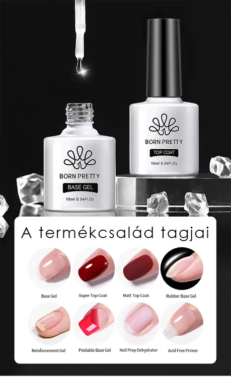Born Pretty - Peel Off Base Coat 10 ml