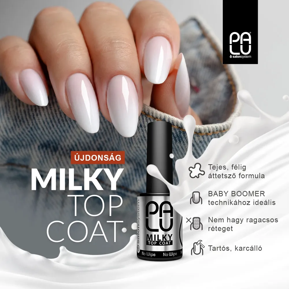 PALU Top Coat - Milky - 11g