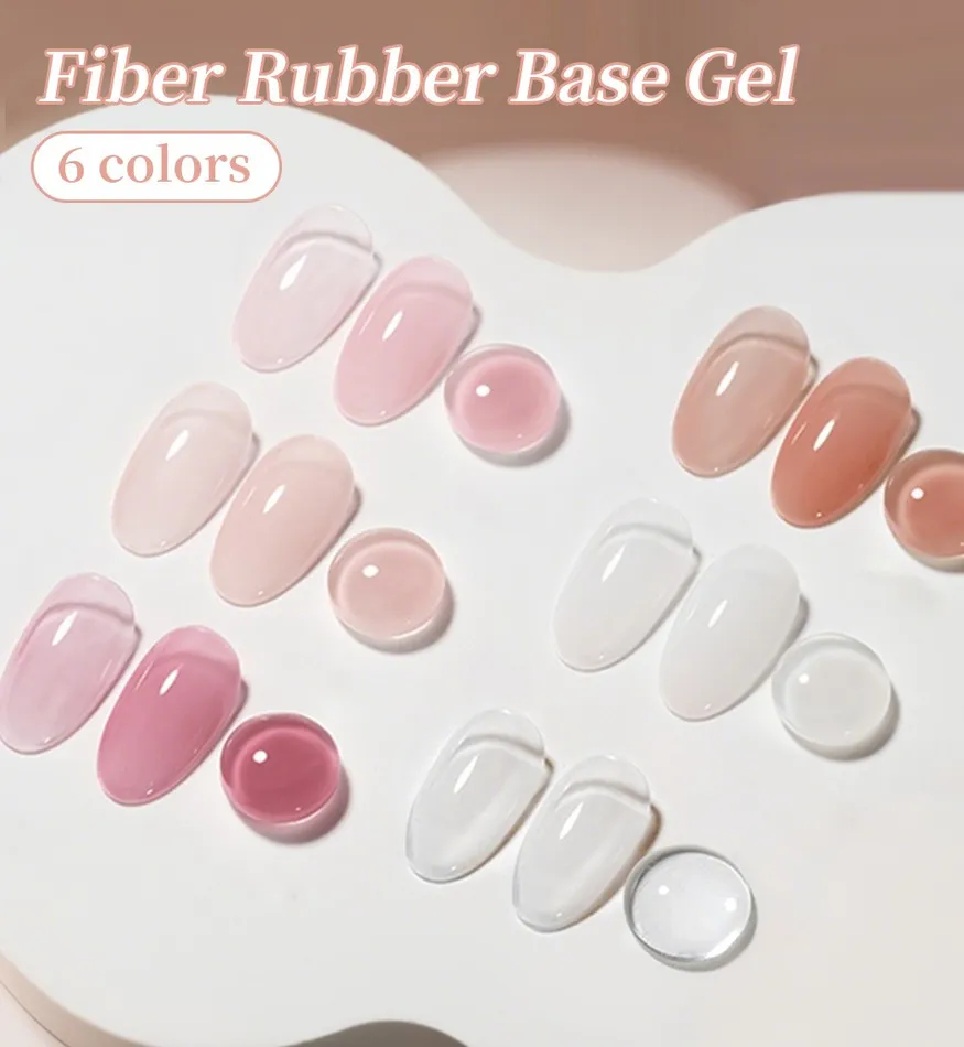 Born Pretty - Fiber Base Gel 10 ml - FB04 Light Pink