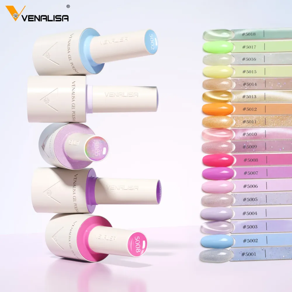 Venalisa 5 db-os UV/LED Gél lakk szett - 5x10 ml - V2502
