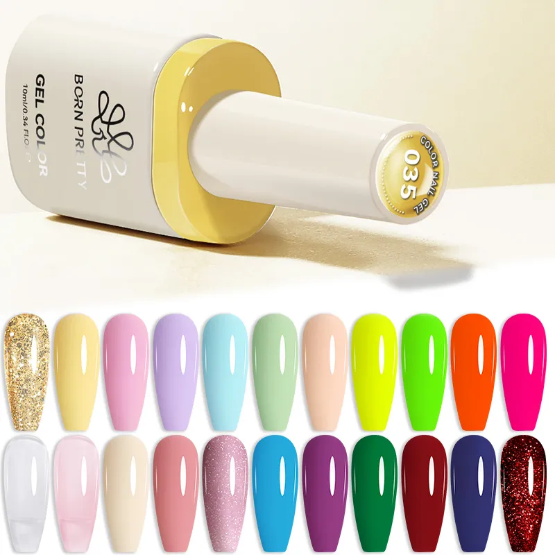 Born Pretty TERRA UV/LED gél lakk 10 ml - No.091 - Hema-Free - Milky White