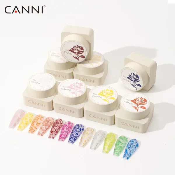 CANNI festő- és nyomdazselé 5 g - TS01 - Fehér
