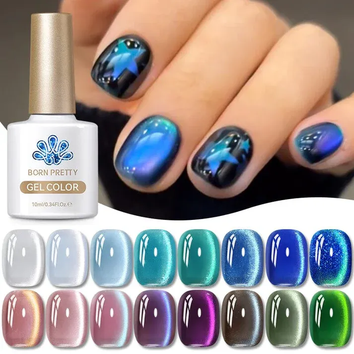 Born Pretty Cat Magnetic gél lakk 10 ml - MY049