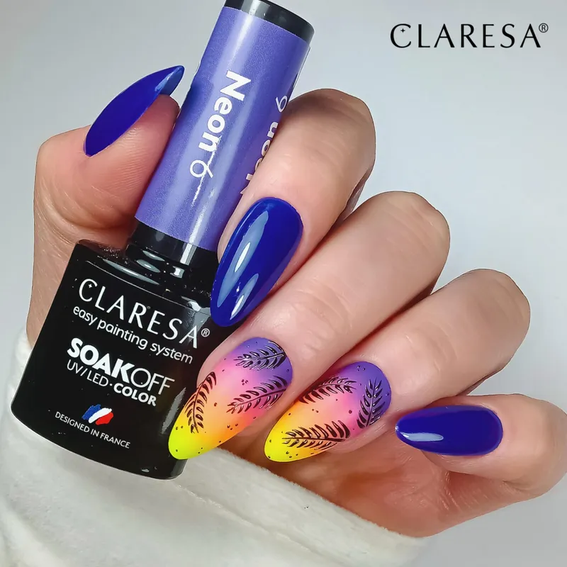 CLARESA UV/LED gél lakk 5g - NEON 6