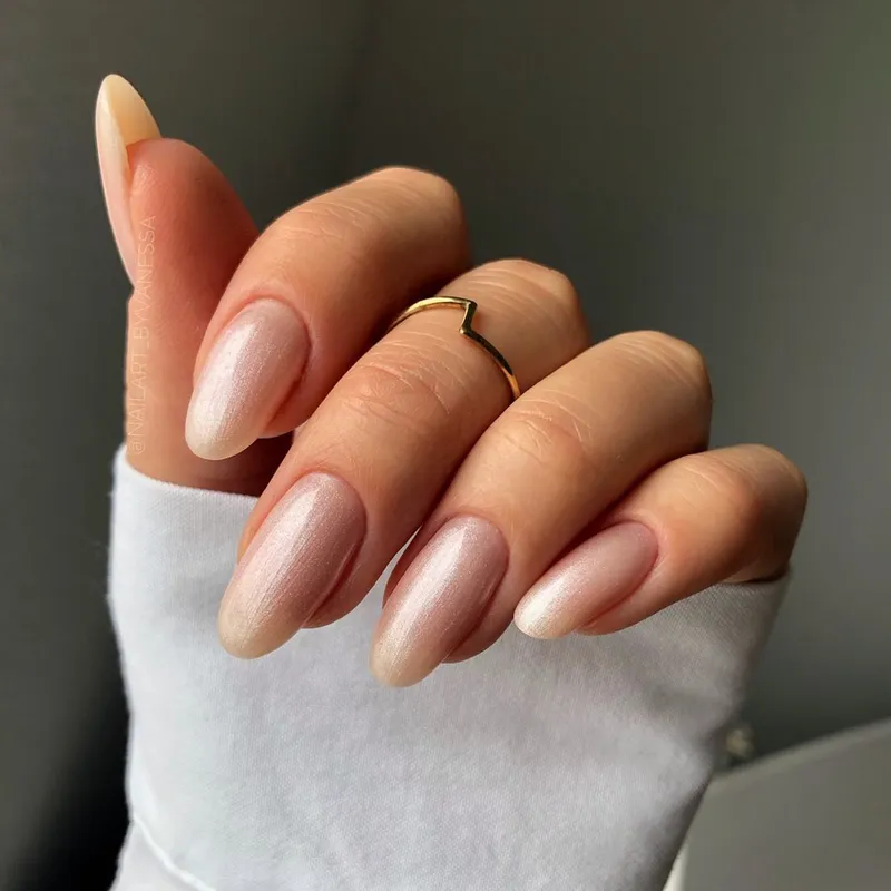 SEMILAC UV/LED Gél Lakk 7ml - 236 - HEMA FREE - Peach Pearl