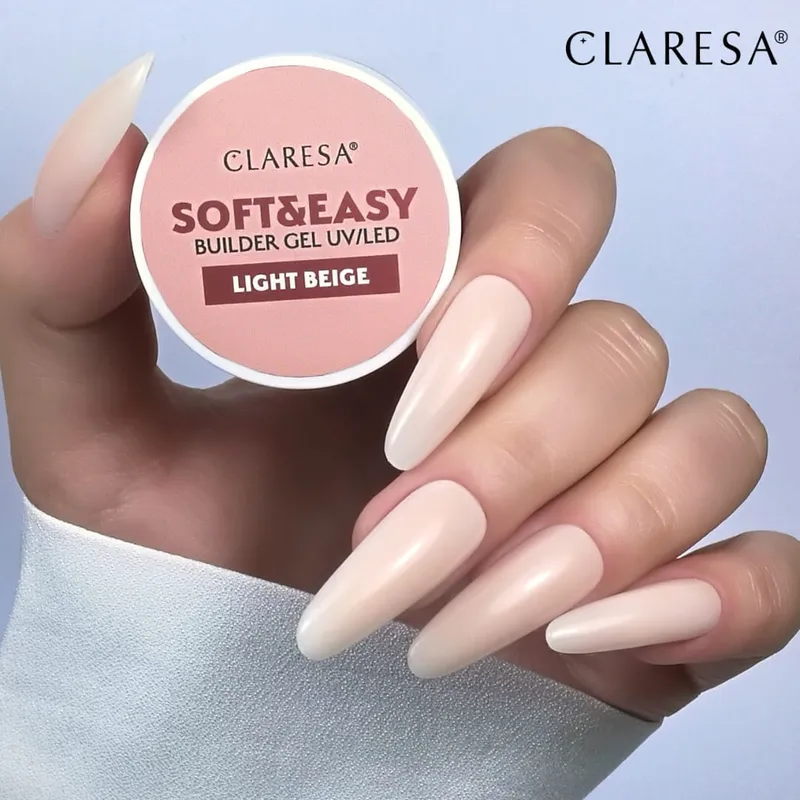 CLARESA Soft&Easy Builder Gél 45g - Light Beige