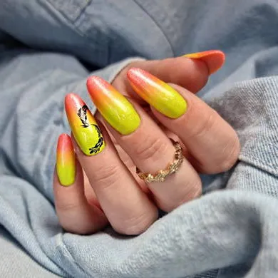 MAKEAR Glitter Neon Gel Polish 8ml No.NG02 Ibiza Neoshine