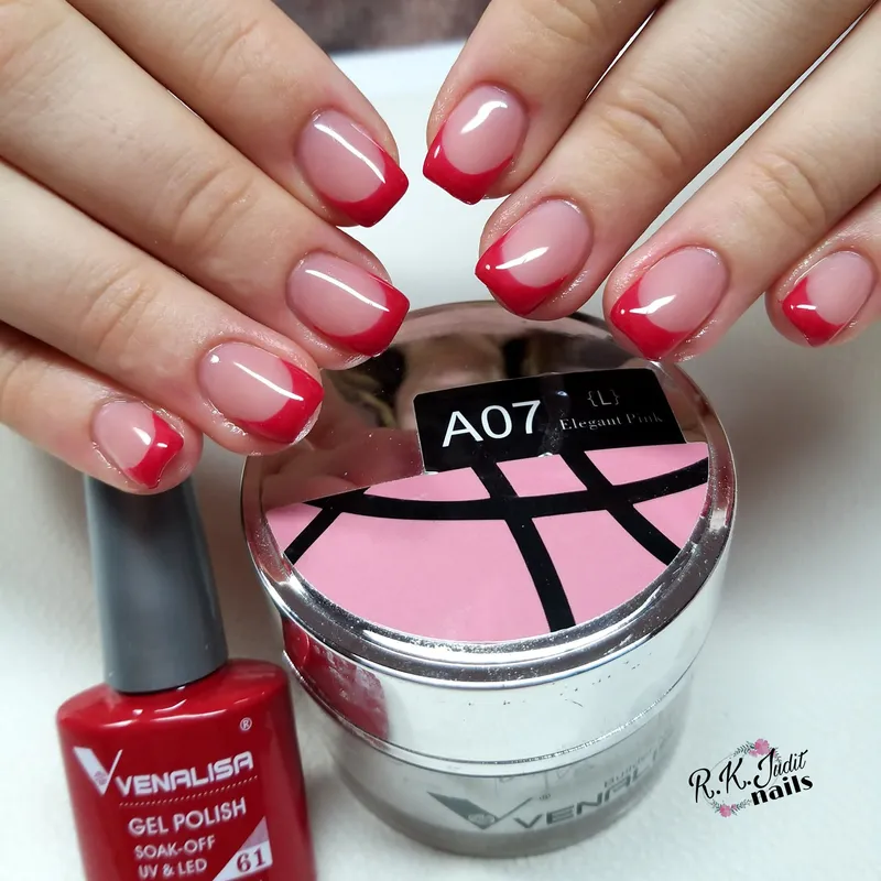 Venalisa Jelly Gel - új formula - 15 ml építőzselé - A07S Elegant Pink