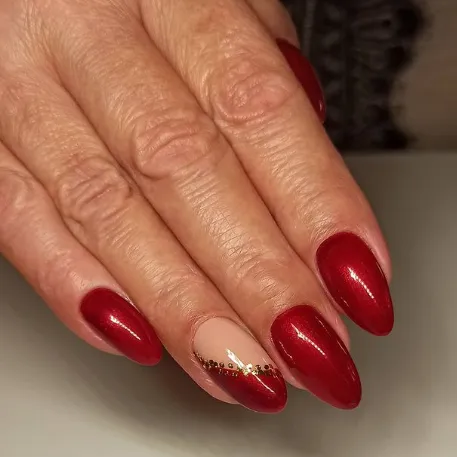 SEMILAC UV/LED Gél Lakk 7ml - 070 - Pearl Red