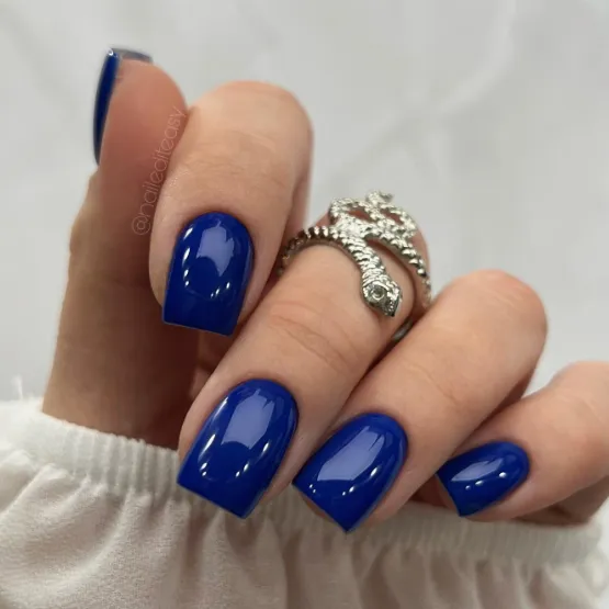 SEMILAC UV/LED Gél Lakk 7ml - 308 - Festive Blue