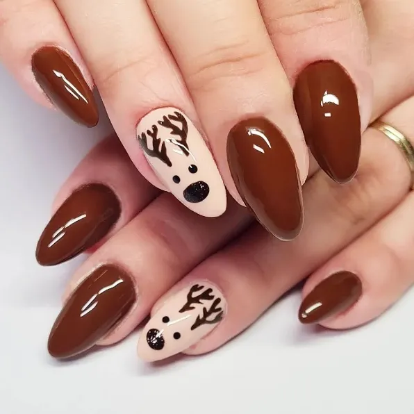 SEMILAC UV/LED Gél Lakk 7ml - 419 - HEMA FREE - Wooden Brown