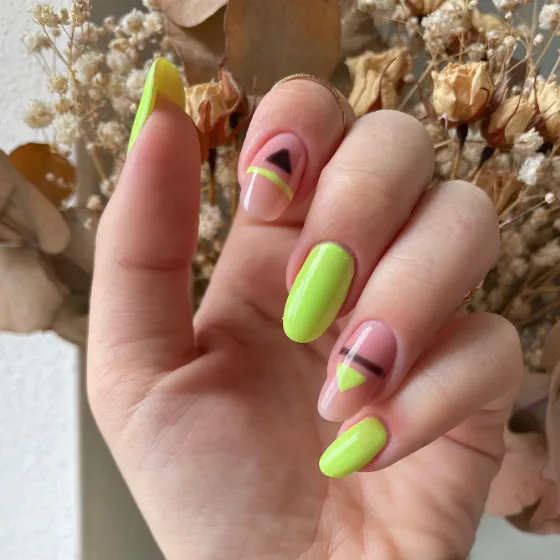 SEMILAC UV/LED Gél Lakk 7ml - 564 - Neon Lime