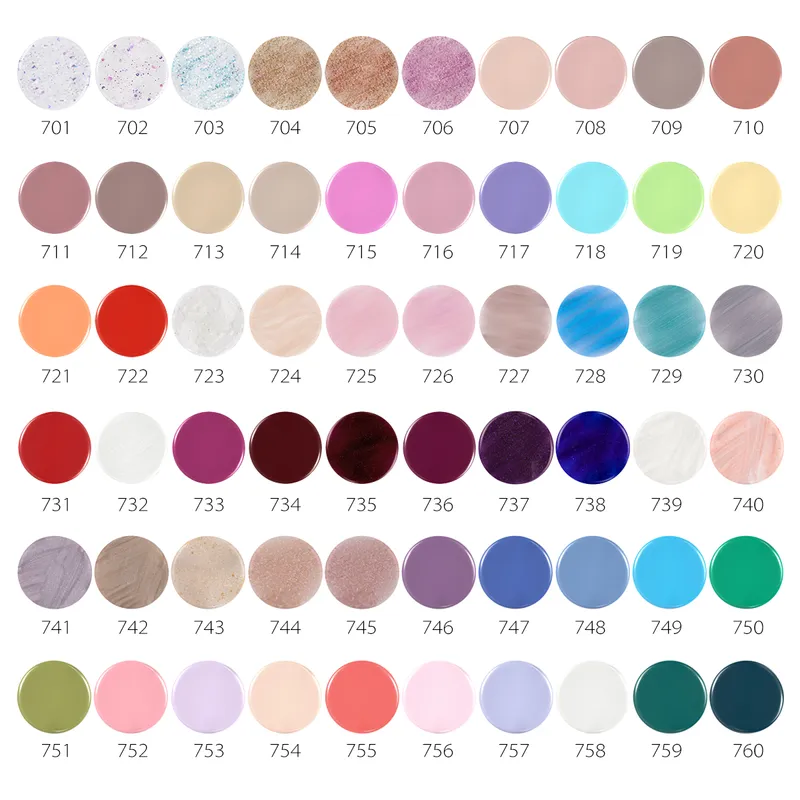 Venalisa VIP3 UV/LED Gél Lakk szett- Teljes szett - 60 db szín