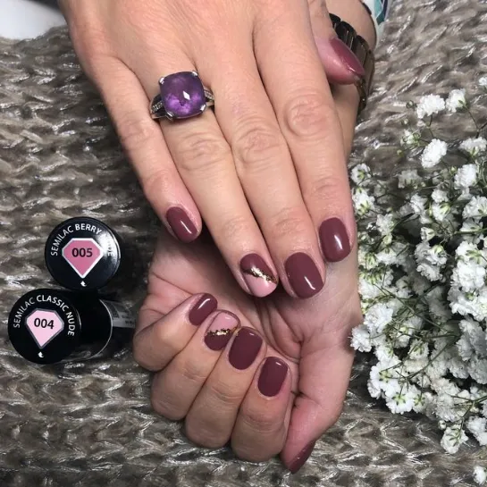 SEMILAC UV/LED Gél Lakk 7ml - 004 - Classic Nude