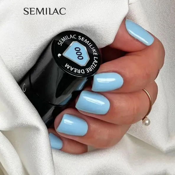 SEMILAC UV/LED Gél Lakk 7 ml - 000 - Lazure Dream