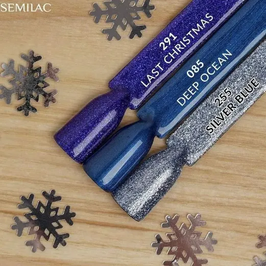 SEMILAC UV/LED Gél Lakk 7ml - 085 - Deep Ocean