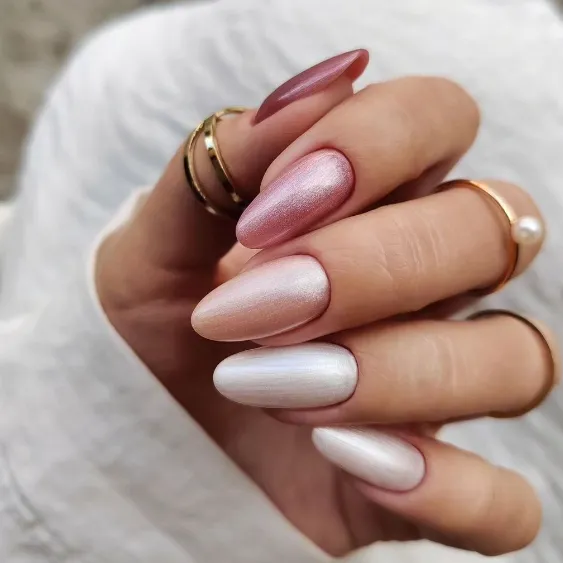 SEMILAC UV/LED Gél Lakk 7ml - 238 - HEMA FREE - Rose Pearl