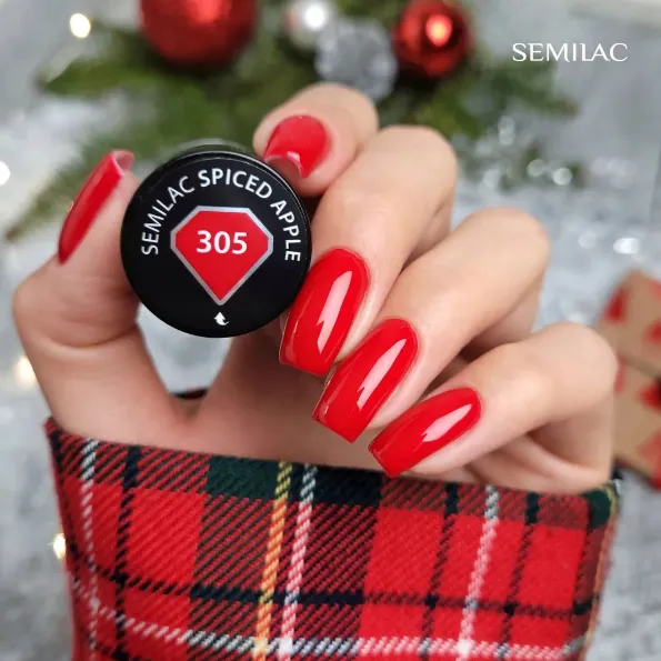 SEMILAC UV/LED Gél Lakk 7ml - 305 - Spiced Apple
