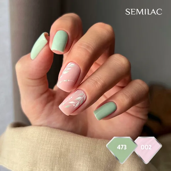 SEMILAC UV/LED Gél Lakk 7ml - 473 - HEMA FREE - Picnic Soirée