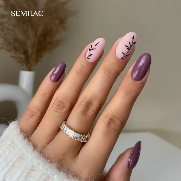 SEMILAC UV/LED Gél Lakk 7ml - 583 - HEMA FREE - Second Skin Nude