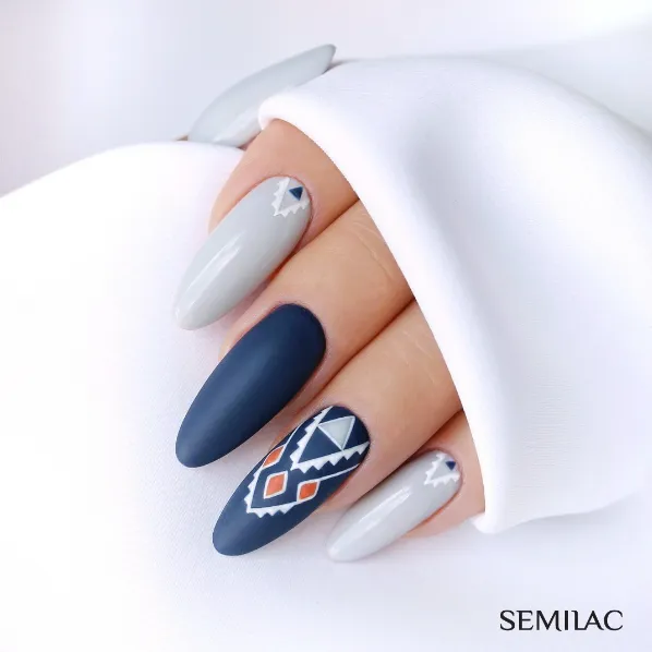 SEMILAC UV/LED Gél Lakk 7ml - 183 - Grey Pepper