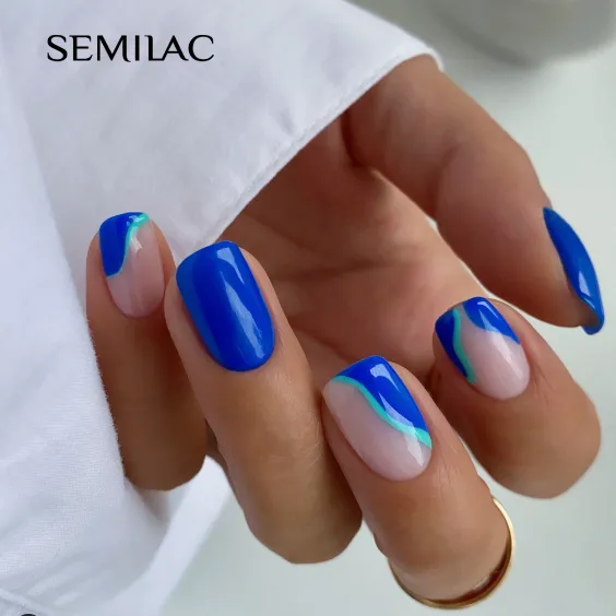 SEMILAC UV/LED Gél Lakk 7ml - 582 - HEMA FREE - Natural Rose