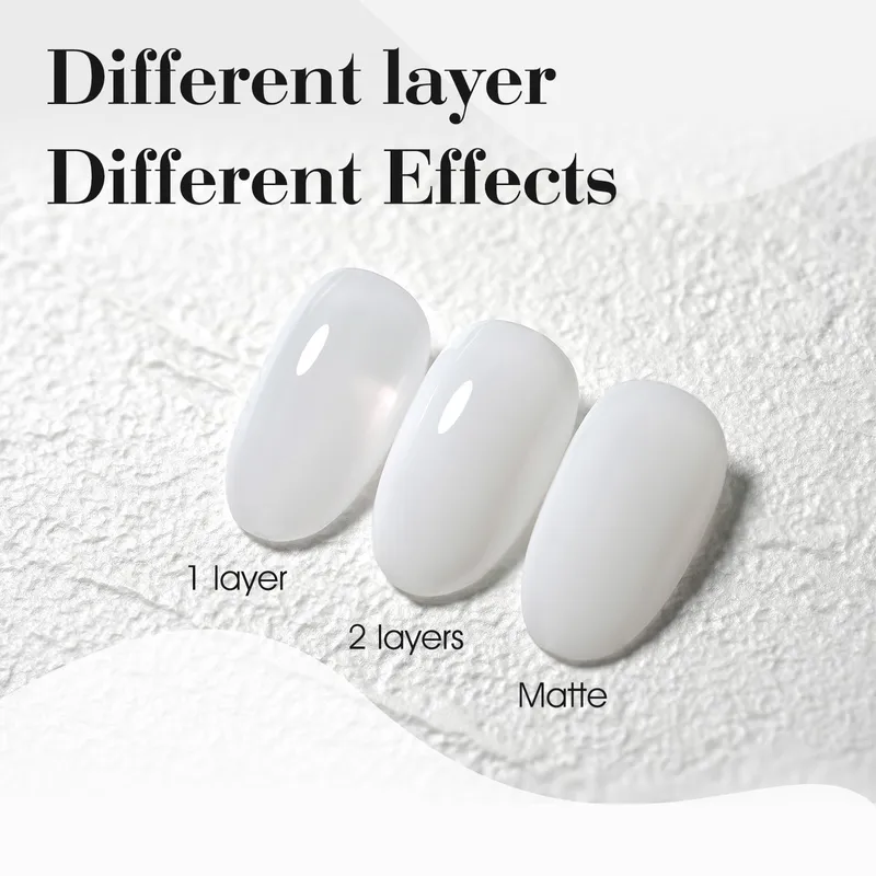 CANNI HEMA FREE UV/LED gél lakk 9ml No.9049 - Milky White