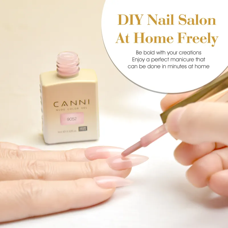 CANNI HEMA FREE UV/LED gél lakk 9ml No.9052