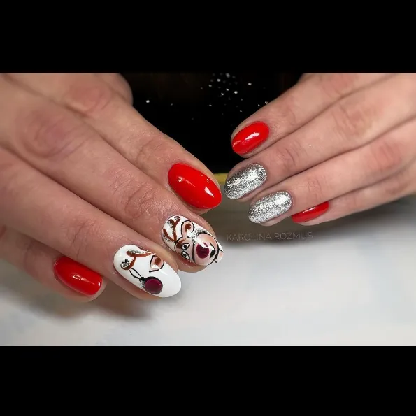 SEMILAC UV/LED Gél Lakk 7ml - 039 - Sexy Red