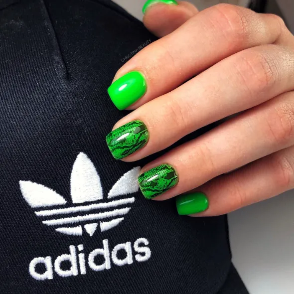 SEMILAC UV/LED Gél Lakk 7ml - 041 - Caribbean Green