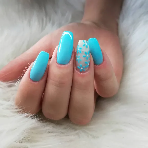 SEMILAC UV/LED Gél Lakk 7ml - 044 - Intense Blue