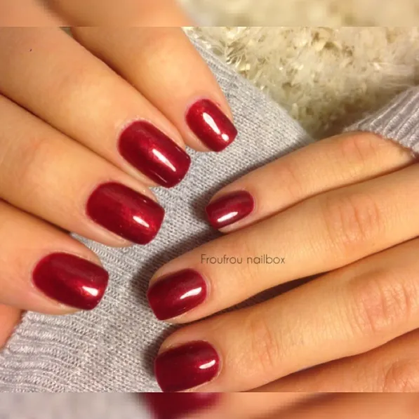 SEMILAC UV/LED Gél Lakk 7ml - 070 - Pearl Red