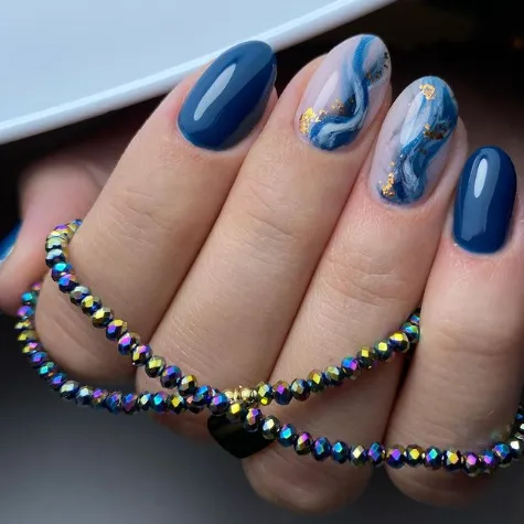 SEMILAC UV/LED Gél Lakk 7ml - 074 - Prussian Blue