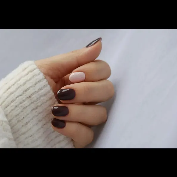 SEMILAC UV/LED Gél Lakk 7ml - 076 - Black Coffee