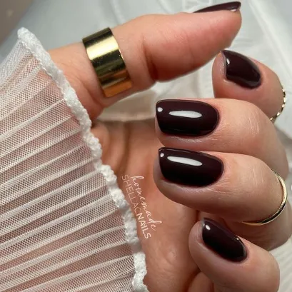 SEMILAC UV/LED Gél Lakk 7ml - 076 - Black Coffee